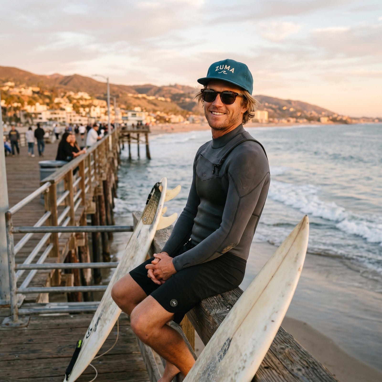 Zuma 5-Panel Cap — Wave