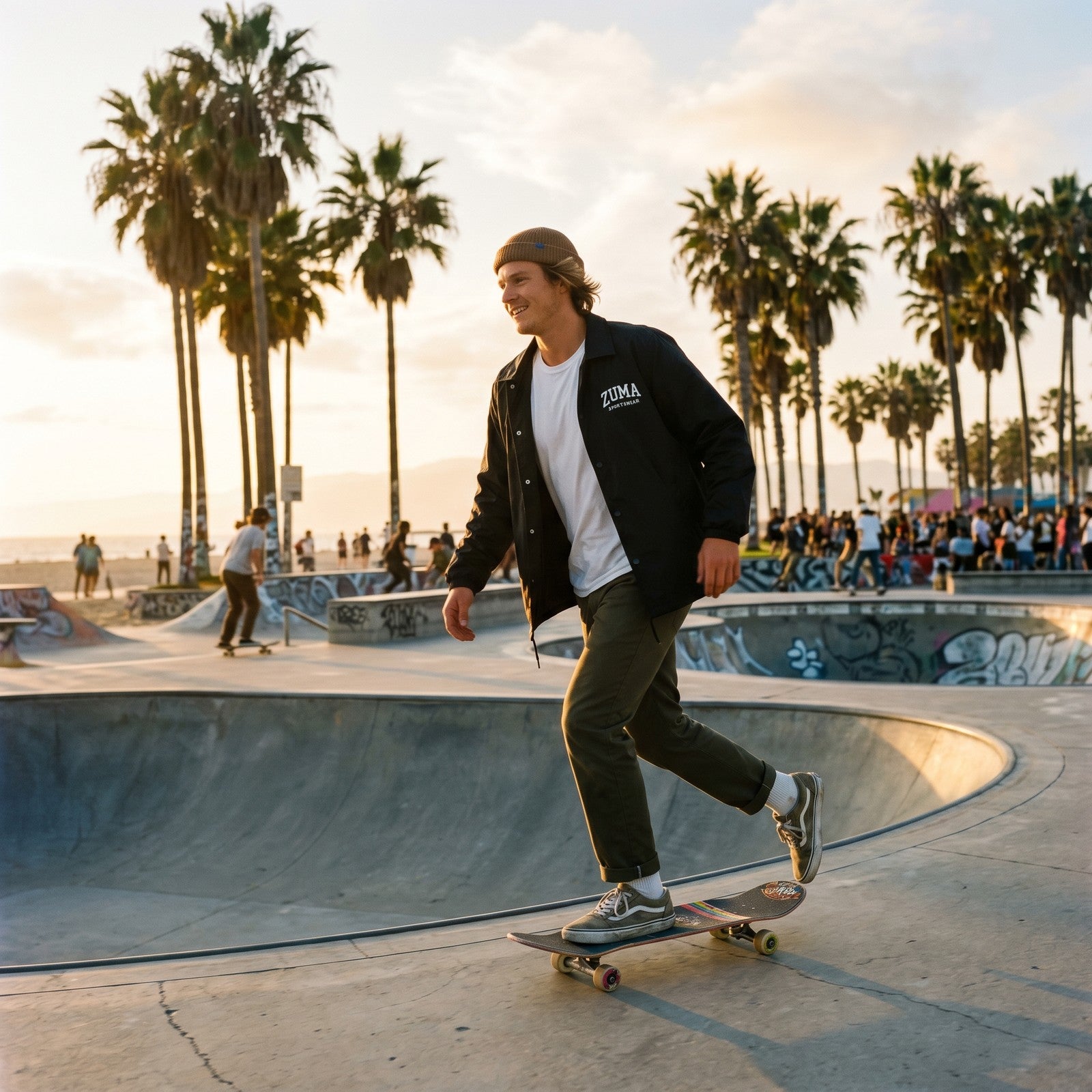 Zuma Coach Jacket — Black