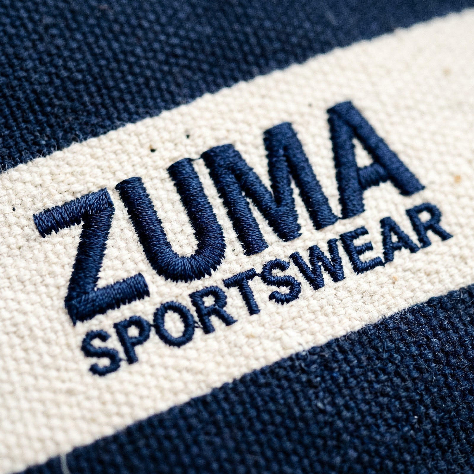 Zuma Stripe Long Sleeve — Foam/Navy