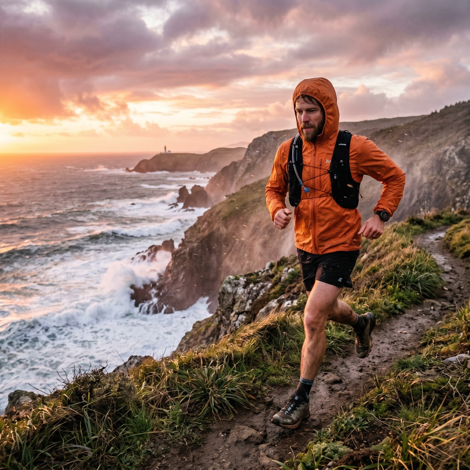Zuma Coastal Windbreaker — Sunset